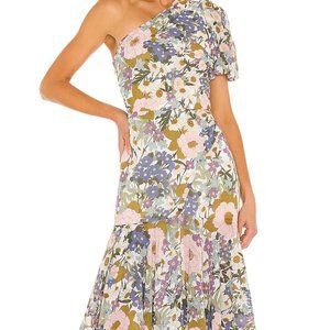 ASTR the label Santorini One Shoulder Midi Dress